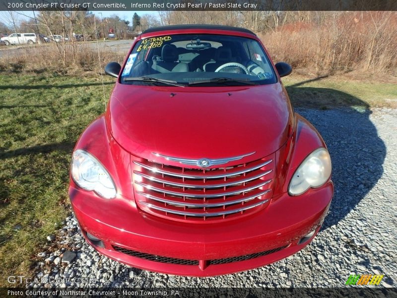 Inferno Red Crystal Pearl / Pastel Slate Gray 2006 Chrysler PT Cruiser GT Convertible