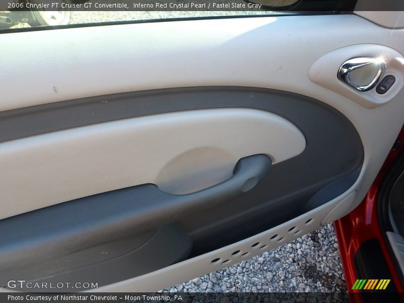 Inferno Red Crystal Pearl / Pastel Slate Gray 2006 Chrysler PT Cruiser GT Convertible