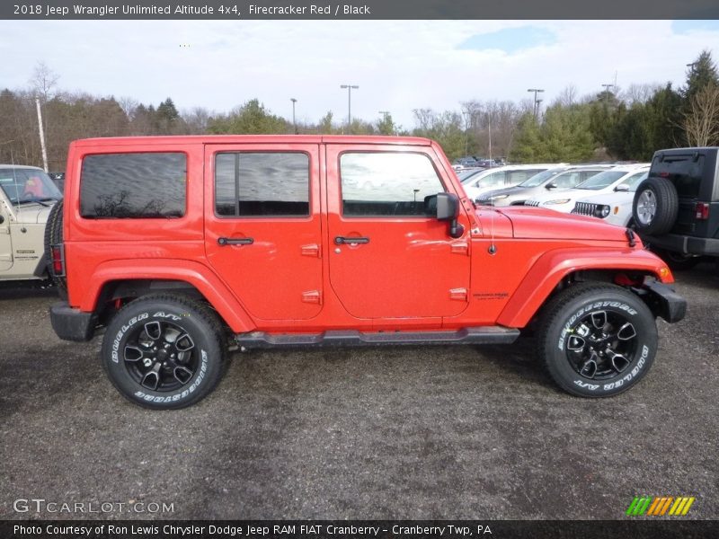  2018 Wrangler Unlimited Altitude 4x4 Firecracker Red