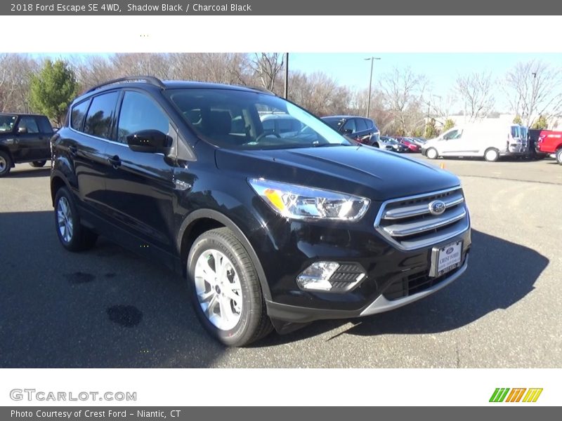 Shadow Black / Charcoal Black 2018 Ford Escape SE 4WD