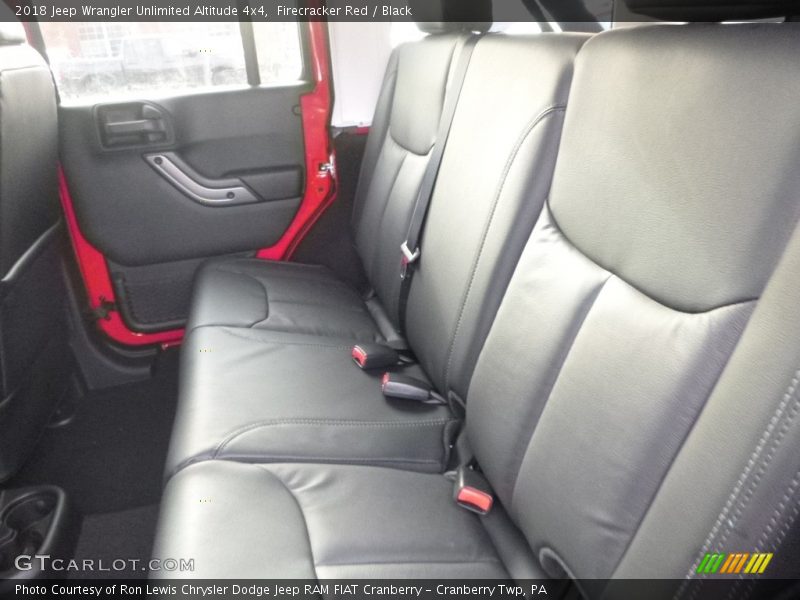 Firecracker Red / Black 2018 Jeep Wrangler Unlimited Altitude 4x4
