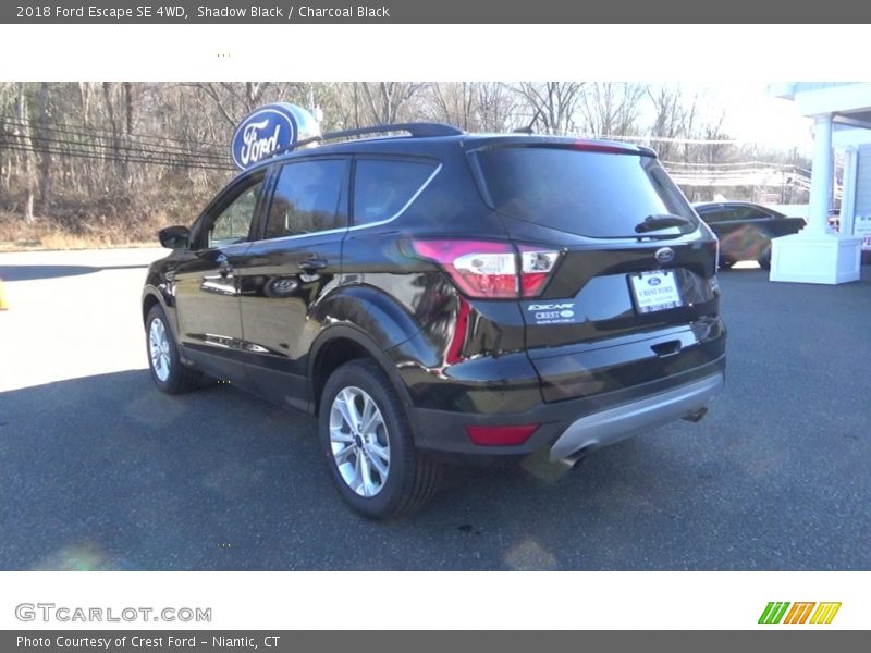 Shadow Black / Charcoal Black 2018 Ford Escape SE 4WD