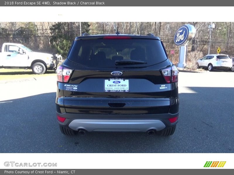 Shadow Black / Charcoal Black 2018 Ford Escape SE 4WD