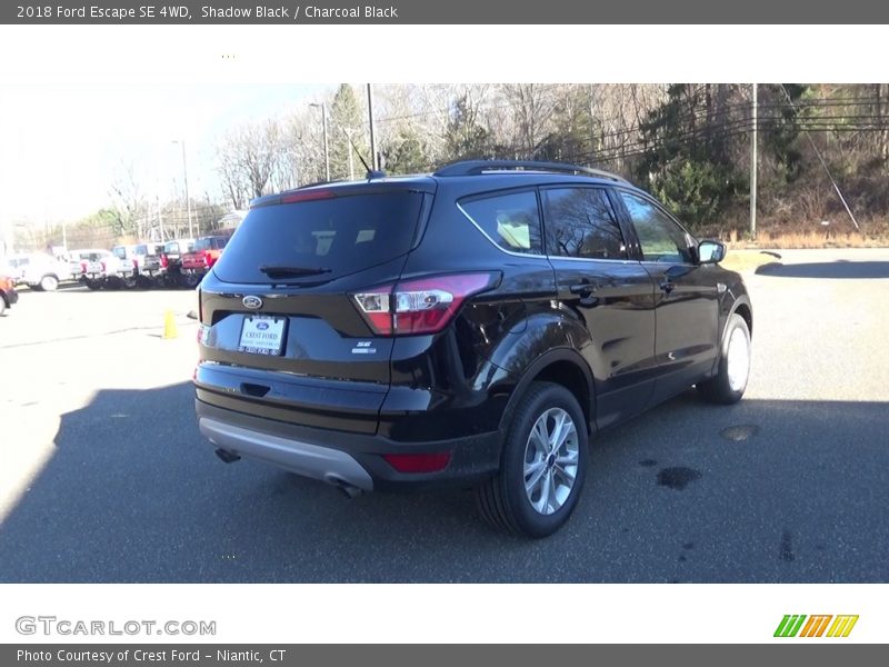 Shadow Black / Charcoal Black 2018 Ford Escape SE 4WD
