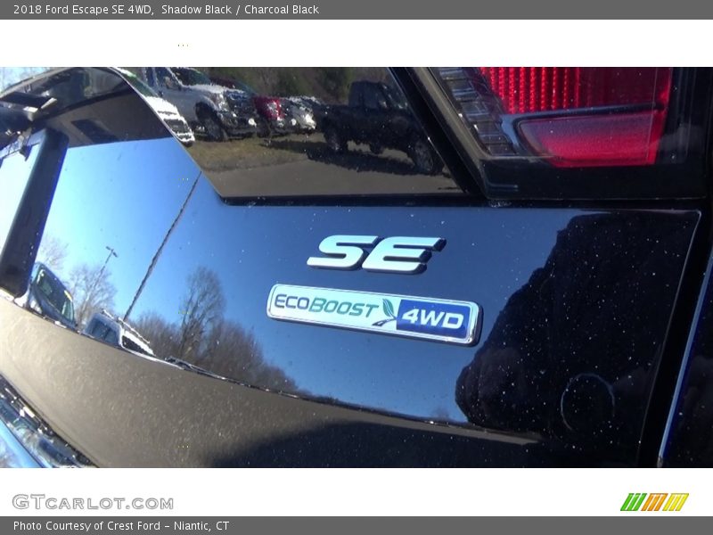 Shadow Black / Charcoal Black 2018 Ford Escape SE 4WD