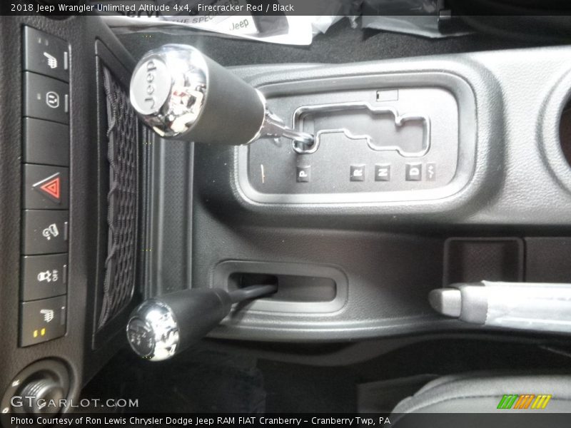  2018 Wrangler Unlimited Altitude 4x4 5 Speed Automatic Shifter