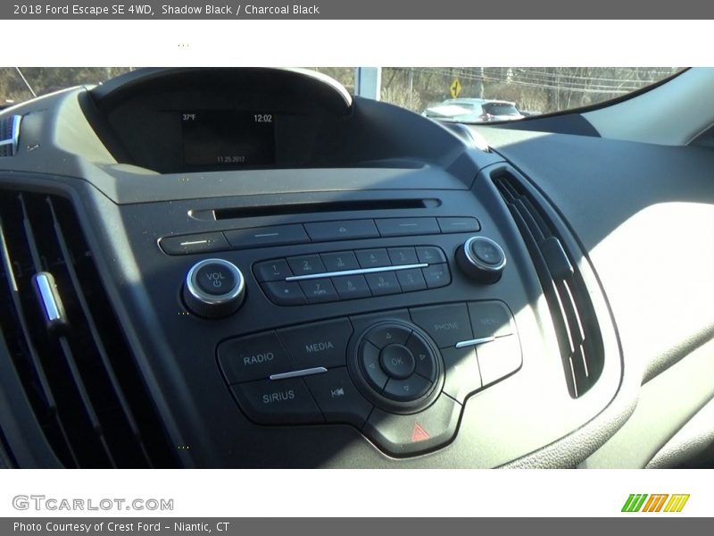 Shadow Black / Charcoal Black 2018 Ford Escape SE 4WD