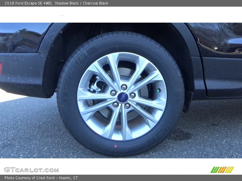 Shadow Black / Charcoal Black 2018 Ford Escape SE 4WD