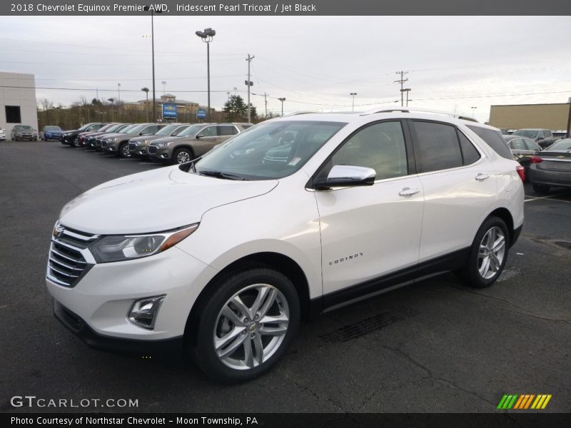 Iridescent Pearl Tricoat / Jet Black 2018 Chevrolet Equinox Premier AWD