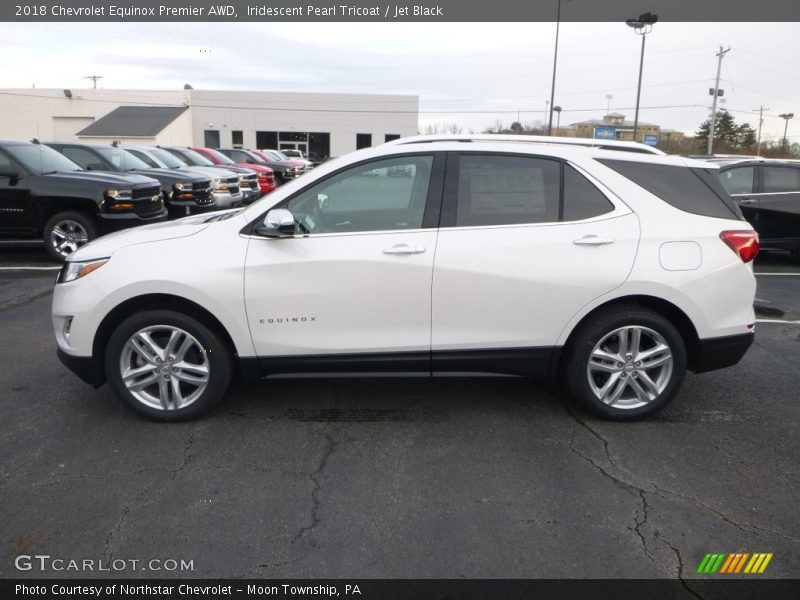 Iridescent Pearl Tricoat / Jet Black 2018 Chevrolet Equinox Premier AWD