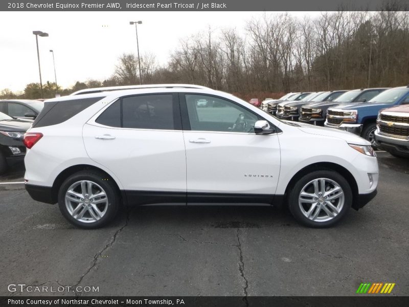 Iridescent Pearl Tricoat / Jet Black 2018 Chevrolet Equinox Premier AWD