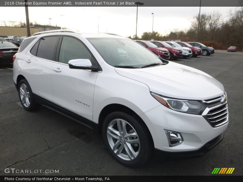Iridescent Pearl Tricoat / Jet Black 2018 Chevrolet Equinox Premier AWD