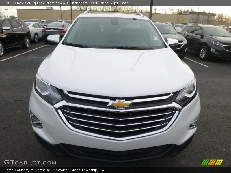 Iridescent Pearl Tricoat / Jet Black 2018 Chevrolet Equinox Premier AWD