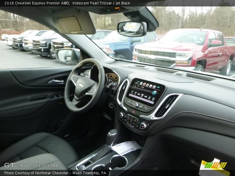 Iridescent Pearl Tricoat / Jet Black 2018 Chevrolet Equinox Premier AWD