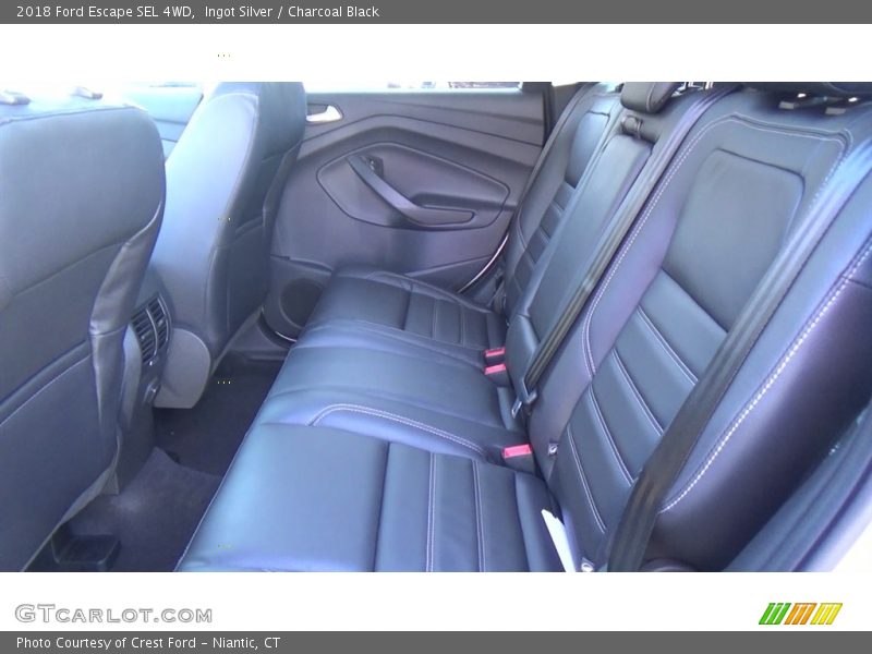 Ingot Silver / Charcoal Black 2018 Ford Escape SEL 4WD