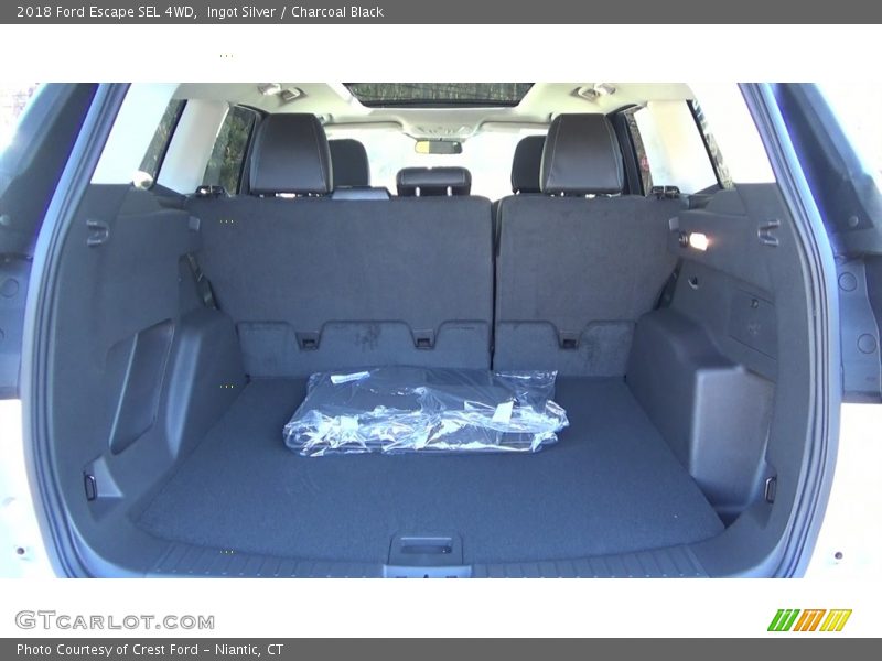 Ingot Silver / Charcoal Black 2018 Ford Escape SEL 4WD