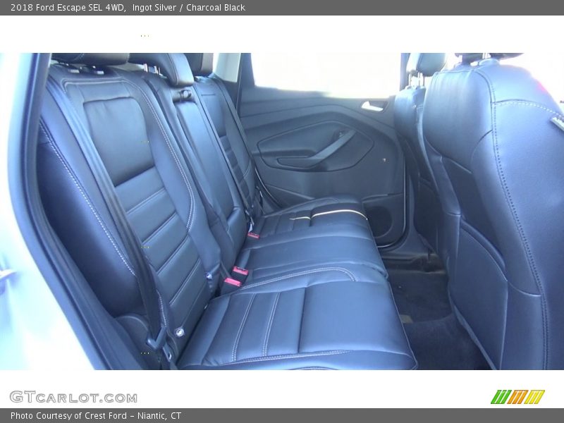 Ingot Silver / Charcoal Black 2018 Ford Escape SEL 4WD
