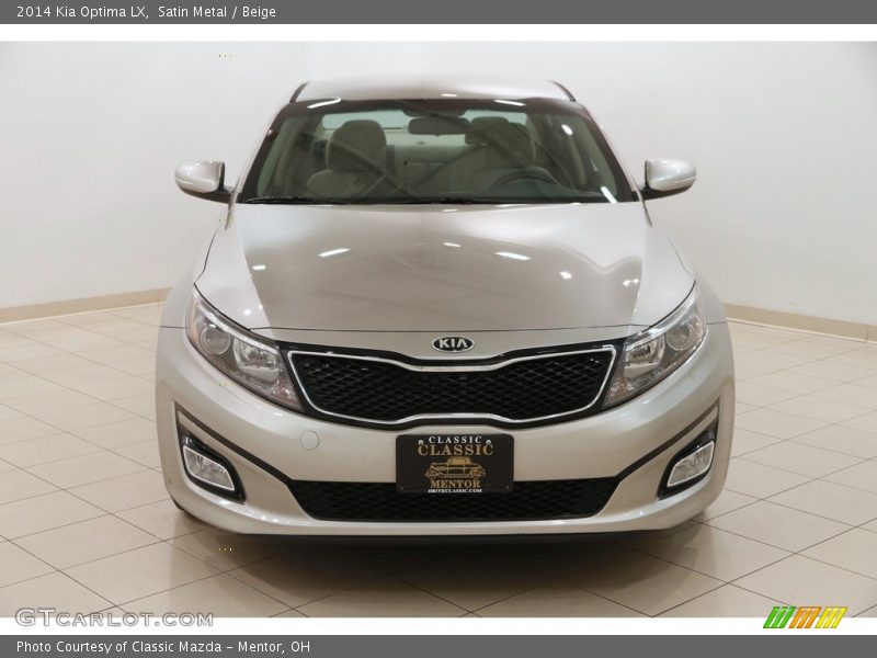 Satin Metal / Beige 2014 Kia Optima LX