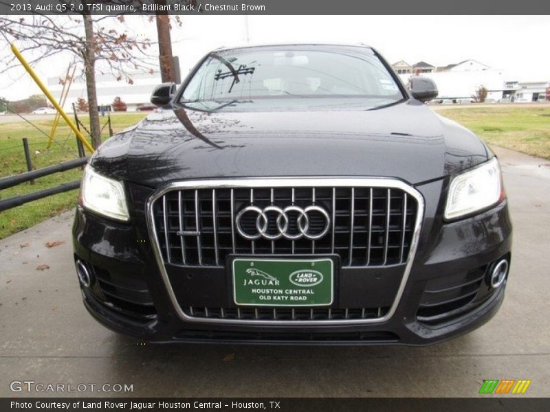 Brilliant Black / Chestnut Brown 2013 Audi Q5 2.0 TFSI quattro