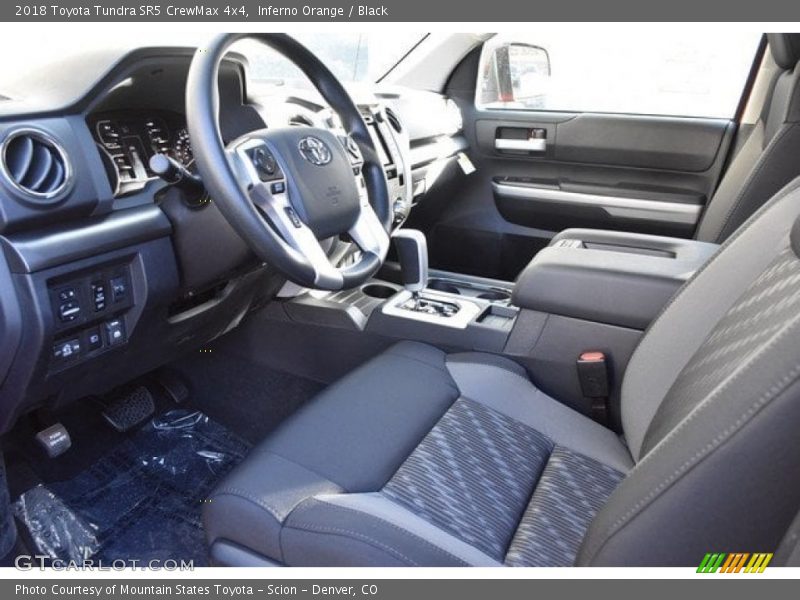 Inferno Orange / Black 2018 Toyota Tundra SR5 CrewMax 4x4