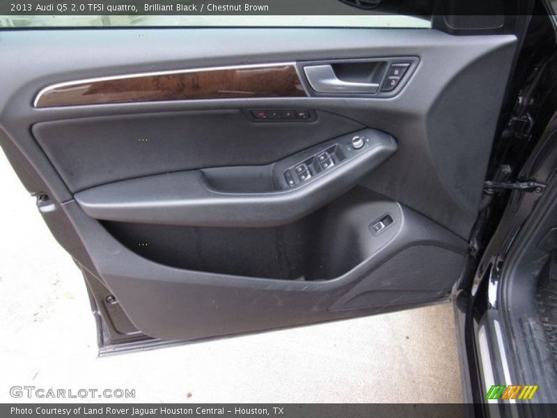 Brilliant Black / Chestnut Brown 2013 Audi Q5 2.0 TFSI quattro