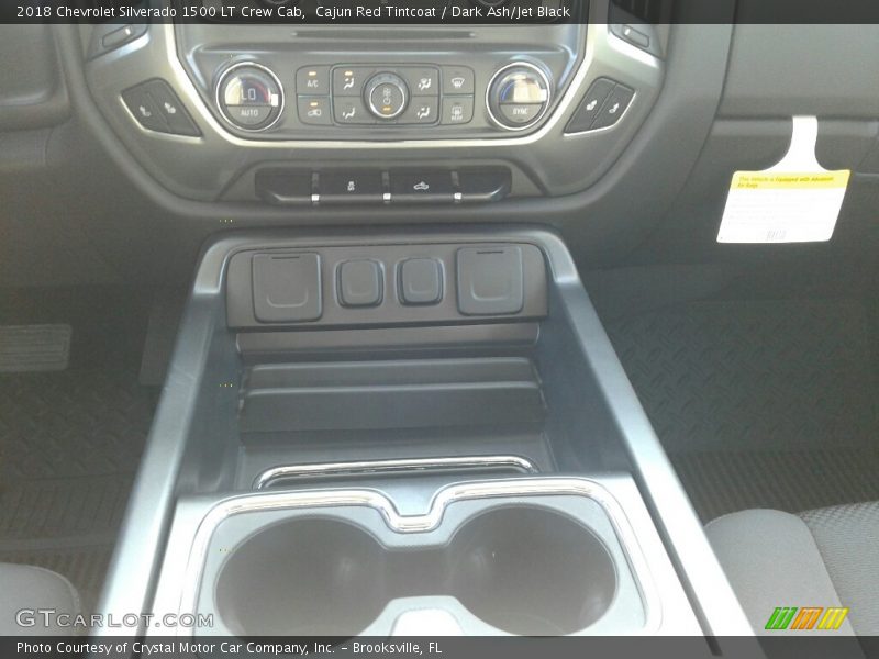 Cajun Red Tintcoat / Dark Ash/Jet Black 2018 Chevrolet Silverado 1500 LT Crew Cab