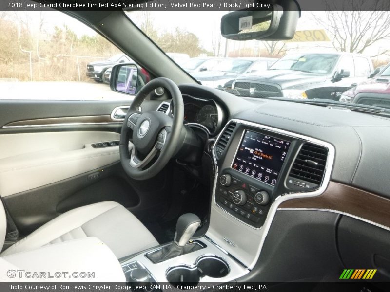 Velvet Red Pearl / Black/Light Gray 2018 Jeep Grand Cherokee Limited 4x4 Sterling Edition