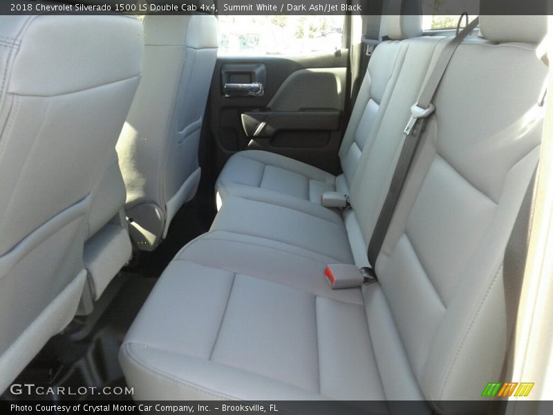 Summit White / Dark Ash/Jet Black 2018 Chevrolet Silverado 1500 LS Double Cab 4x4