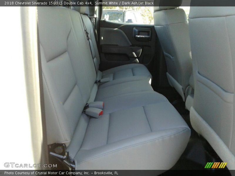 Summit White / Dark Ash/Jet Black 2018 Chevrolet Silverado 1500 LS Double Cab 4x4