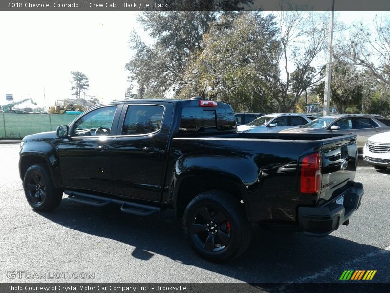 Black / Jet Black 2018 Chevrolet Colorado LT Crew Cab