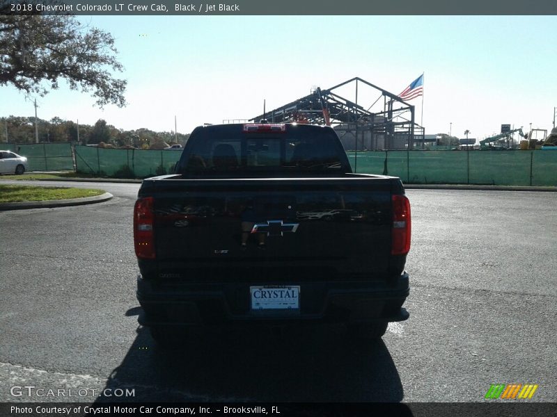 Black / Jet Black 2018 Chevrolet Colorado LT Crew Cab