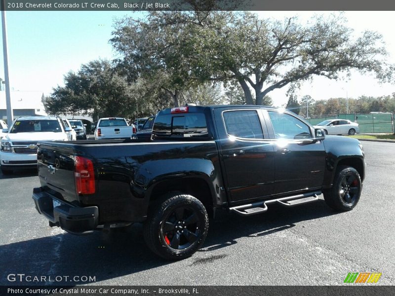 Black / Jet Black 2018 Chevrolet Colorado LT Crew Cab