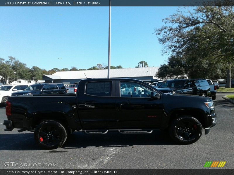 Black / Jet Black 2018 Chevrolet Colorado LT Crew Cab