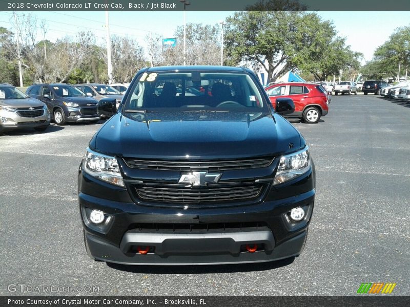 Black / Jet Black 2018 Chevrolet Colorado LT Crew Cab