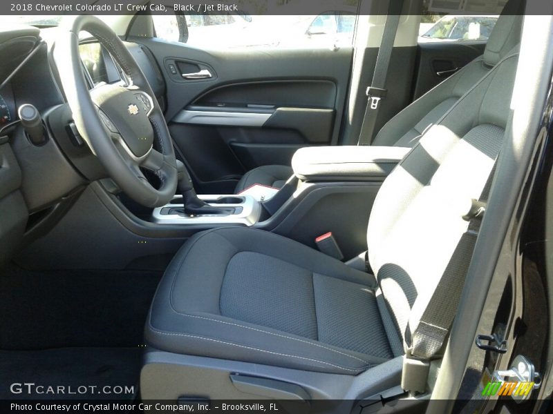 Black / Jet Black 2018 Chevrolet Colorado LT Crew Cab