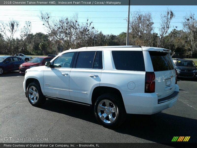 Iridescent Pearl Tricoat / Cocoa/­Mahogany 2018 Chevrolet Tahoe Premier 4WD