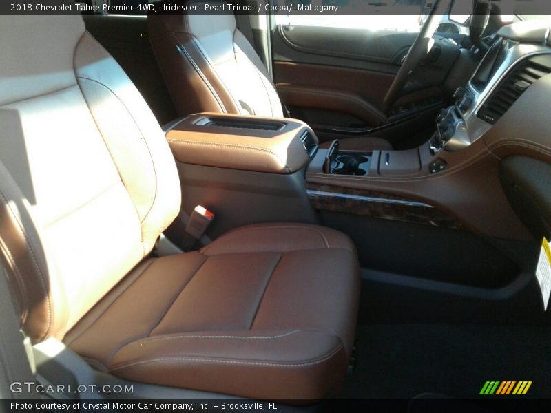 Iridescent Pearl Tricoat / Cocoa/­Mahogany 2018 Chevrolet Tahoe Premier 4WD