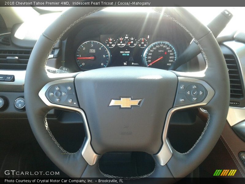 Iridescent Pearl Tricoat / Cocoa/­Mahogany 2018 Chevrolet Tahoe Premier 4WD