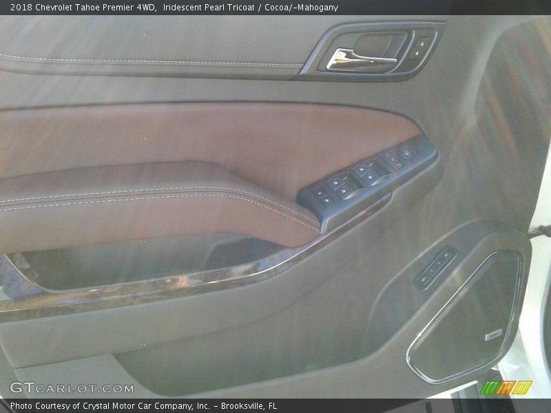 Iridescent Pearl Tricoat / Cocoa/­Mahogany 2018 Chevrolet Tahoe Premier 4WD