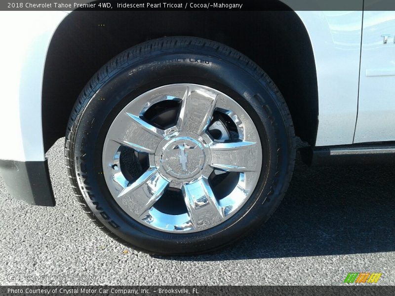 Iridescent Pearl Tricoat / Cocoa/­Mahogany 2018 Chevrolet Tahoe Premier 4WD
