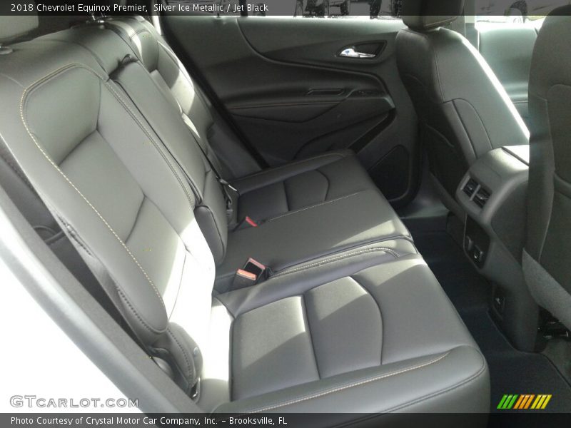 Silver Ice Metallic / Jet Black 2018 Chevrolet Equinox Premier