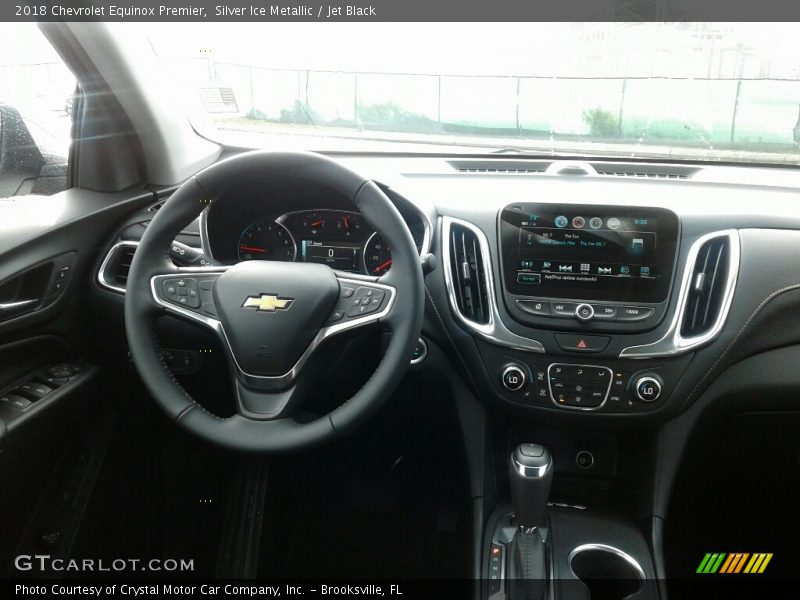 Silver Ice Metallic / Jet Black 2018 Chevrolet Equinox Premier