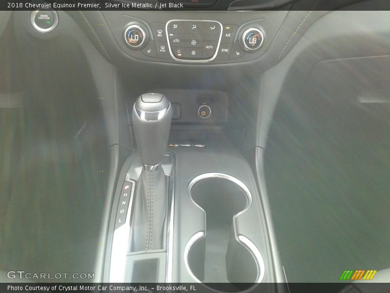 Silver Ice Metallic / Jet Black 2018 Chevrolet Equinox Premier