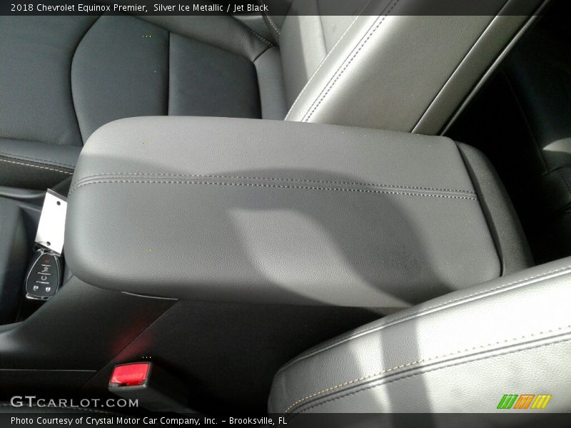 Silver Ice Metallic / Jet Black 2018 Chevrolet Equinox Premier