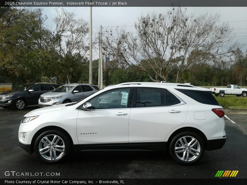 Iridescent Pearl Tricoat / Jet Black 2018 Chevrolet Equinox Premier