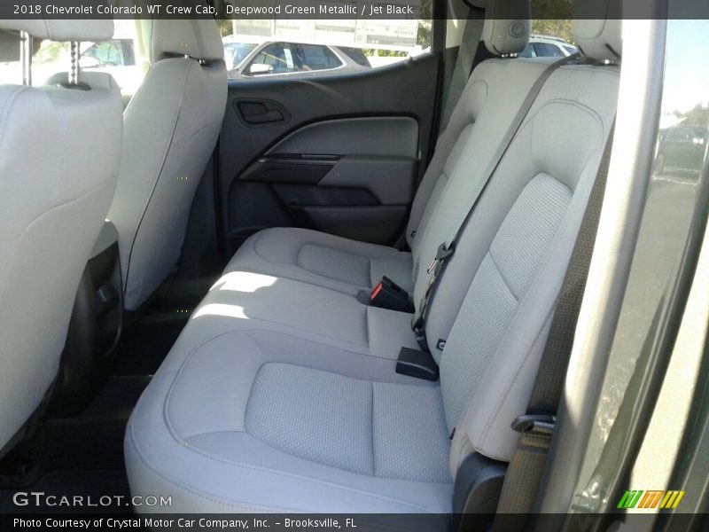 Deepwood Green Metallic / Jet Black 2018 Chevrolet Colorado WT Crew Cab