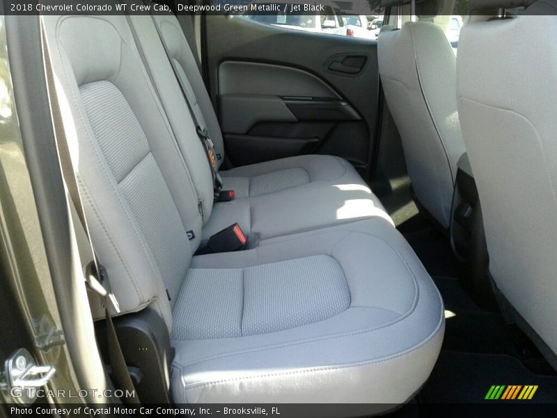 Deepwood Green Metallic / Jet Black 2018 Chevrolet Colorado WT Crew Cab