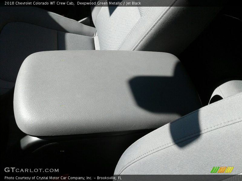 Deepwood Green Metallic / Jet Black 2018 Chevrolet Colorado WT Crew Cab
