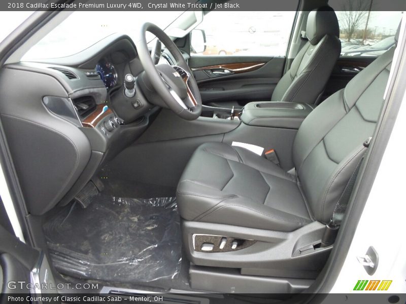 Front Seat of 2018 Escalade Premium Luxury 4WD
