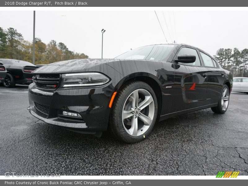 Pitch Black / Black 2018 Dodge Charger R/T